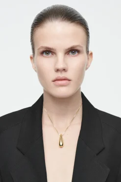 COS DROPLET PENDANT NECKLACE-Women Jewelry