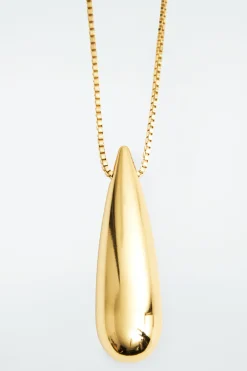 COS DROPLET PENDANT NECKLACE-Women Jewelry