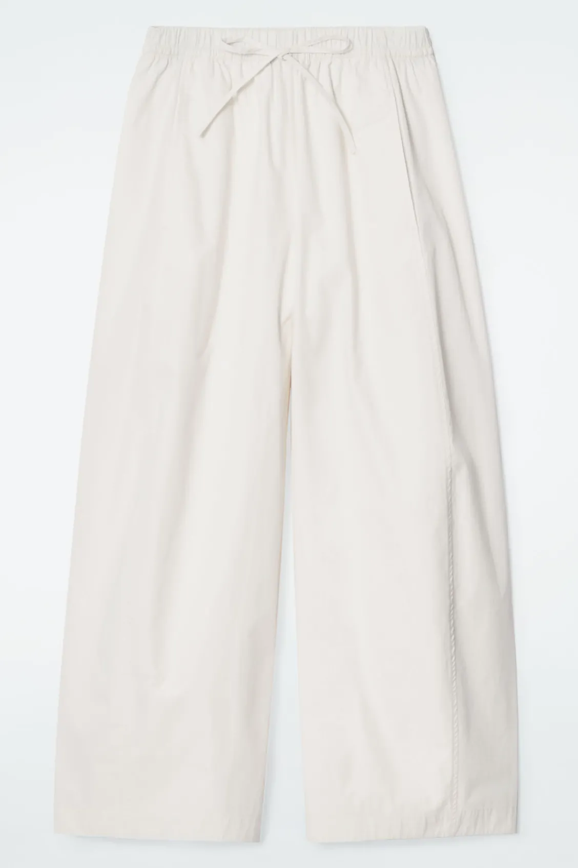 COS ELASTICATED BARREL-LEG PANTS-Women Pants