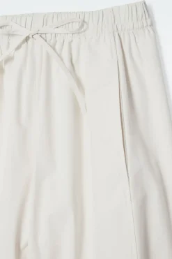COS ELASTICATED BARREL-LEG PANTS-Women Pants