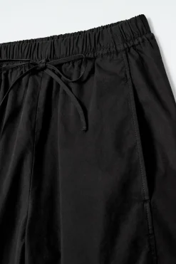 COS ELASTICATED BARREL-LEG PANTS-Women Pants