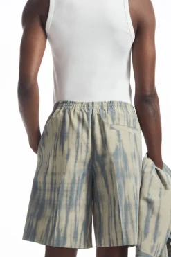 COS ELASTICATED BERMUDA SHORTS- Pants