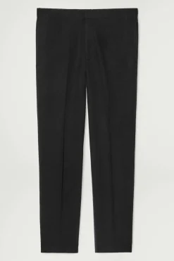 COS ELASTICATED BOILED-WOOL PANTS- Pants