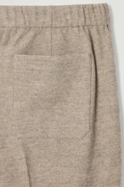 COS ELASTICATED BOILED-WOOL PANTS- Matching Sets | Pants