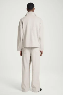 COS ELASTICATED CORDUROY-JERSEY PANTS- Matching Sets | Pants