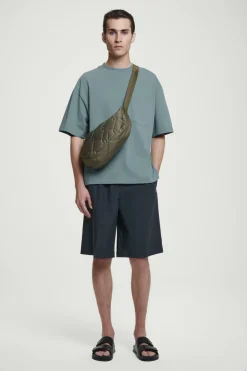 COS ELASTICATED COTTON SHORTS- Pants