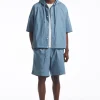 COS ELASTICATED COTTON SHORTS- Pants
