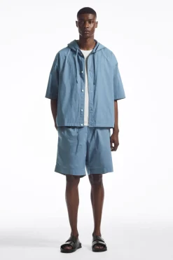 COS ELASTICATED COTTON SHORTS- Pants