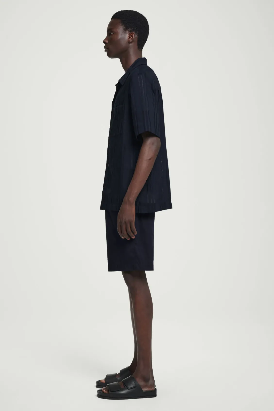 COS ELASTICATED COTTON-BLEND SHORTS- Matching Sets | Pants