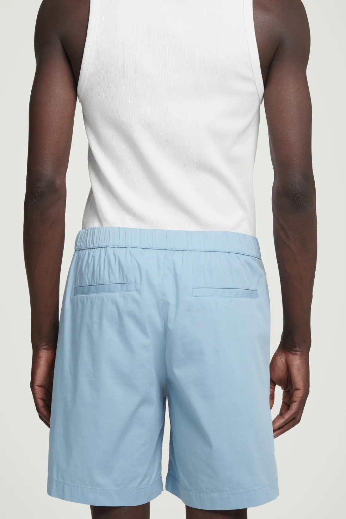 COS ELASTICATED COTTON-BLEND SHORTS- Matching Sets | Pants