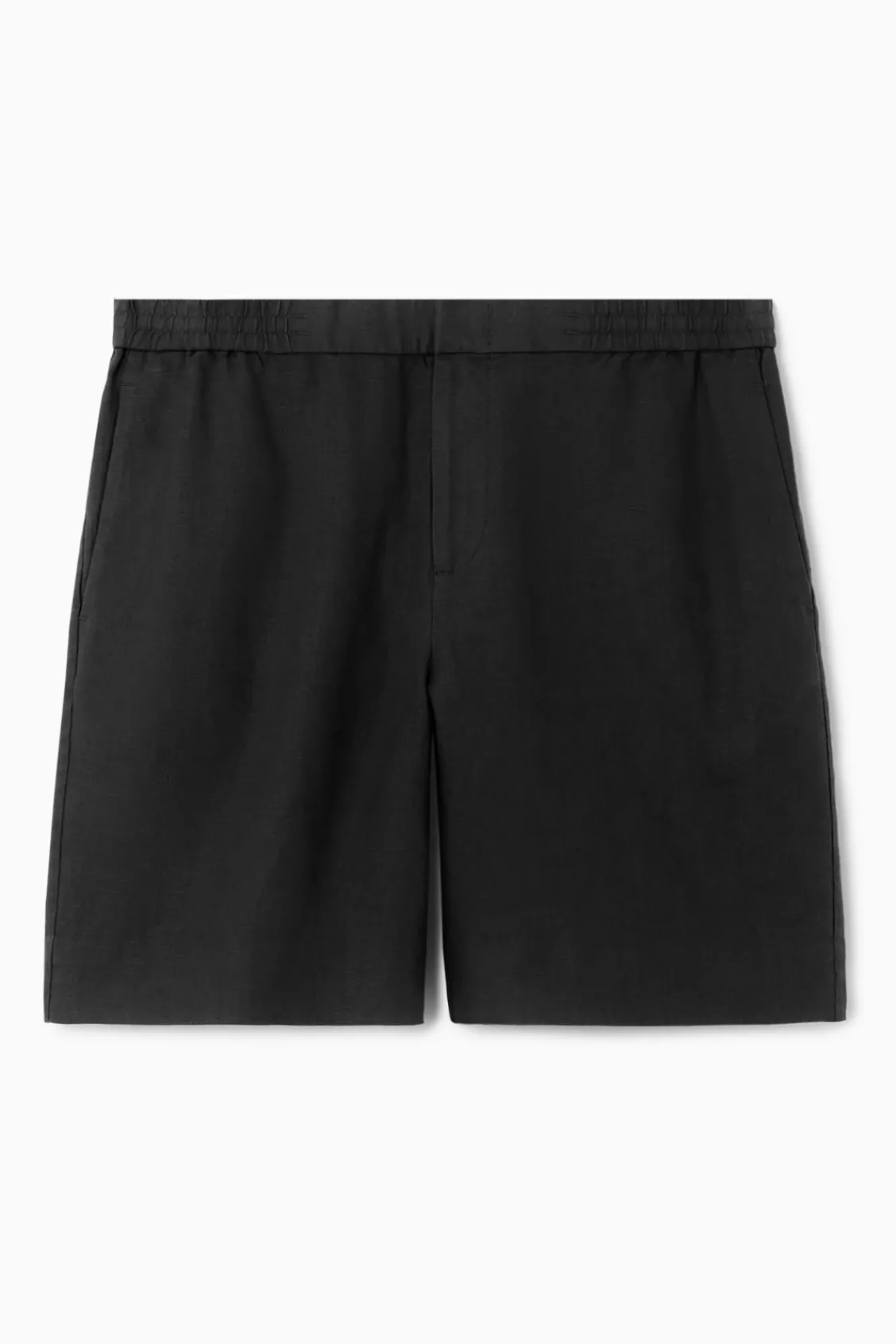 COS ELASTICATED LINEN SHORTS- Pants