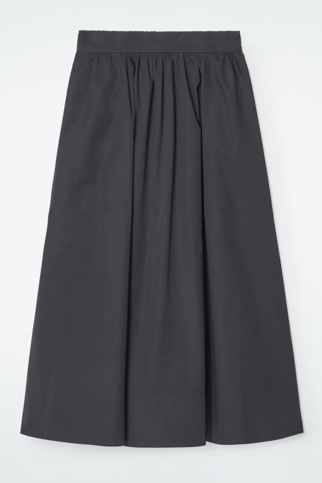 COS ELASTICATED MIDI SKIRT-Women Skirts