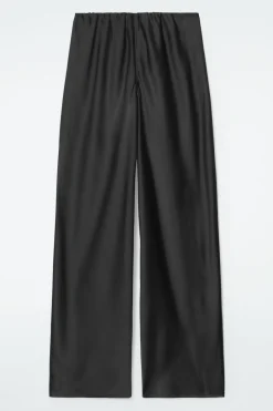COS ELASTICATED SATIN PANTS-Women Pants