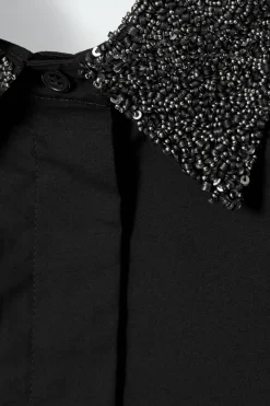COS EMBELLISHED BIB COLLAR-Women Capes & Hybrids | Hats & Scarves