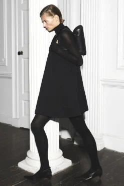COS EMBELLISHED RACER-NECK DRESS-Women Dresses & Jumpsuits