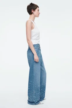 COS EMBELLISHED RELAXED JEANS-Women Jeans | Pants