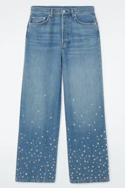 COS EMBELLISHED RELAXED JEANS-Women Jeans | Pants