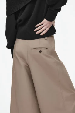 COS EXAGGERATED COTTON CULOTTES-Women Pants