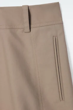 COS EXAGGERATED COTTON CULOTTES-Women Pants