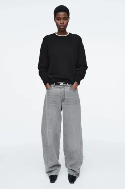 COS FACADE STRAIGHT-LEG JEANS-Women Jeans | Pants