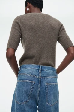 COS FACADE STRAIGHT-LEG JEANS-Women Jeans | Pants