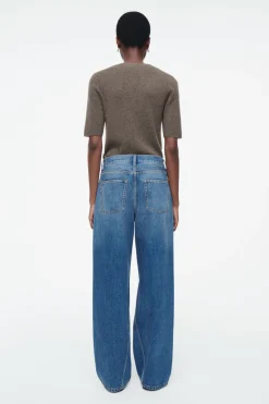 COS FACADE STRAIGHT-LEG JEANS-Women Jeans | Pants