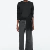 COS FACADE TURN-UP STRAIGHT-LEG JEANS-Women Jeans | Pants