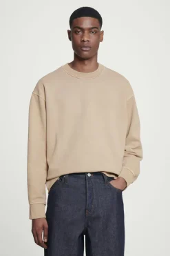 COS FADED MOCK-NECK SWEATSHIRT- Sweatshirts & Hoodies