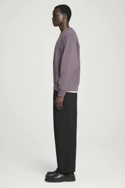 COS FADED MOCK-NECK SWEATSHIRT- Sweatshirts & Hoodies