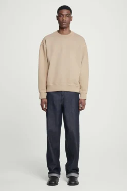 COS FADED MOCK-NECK SWEATSHIRT- Sweatshirts & Hoodies