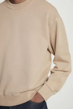 COS FADED MOCK-NECK SWEATSHIRT- Sweatshirts & Hoodies