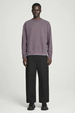 COS FADED MOCK-NECK SWEATSHIRT- Sweatshirts & Hoodies