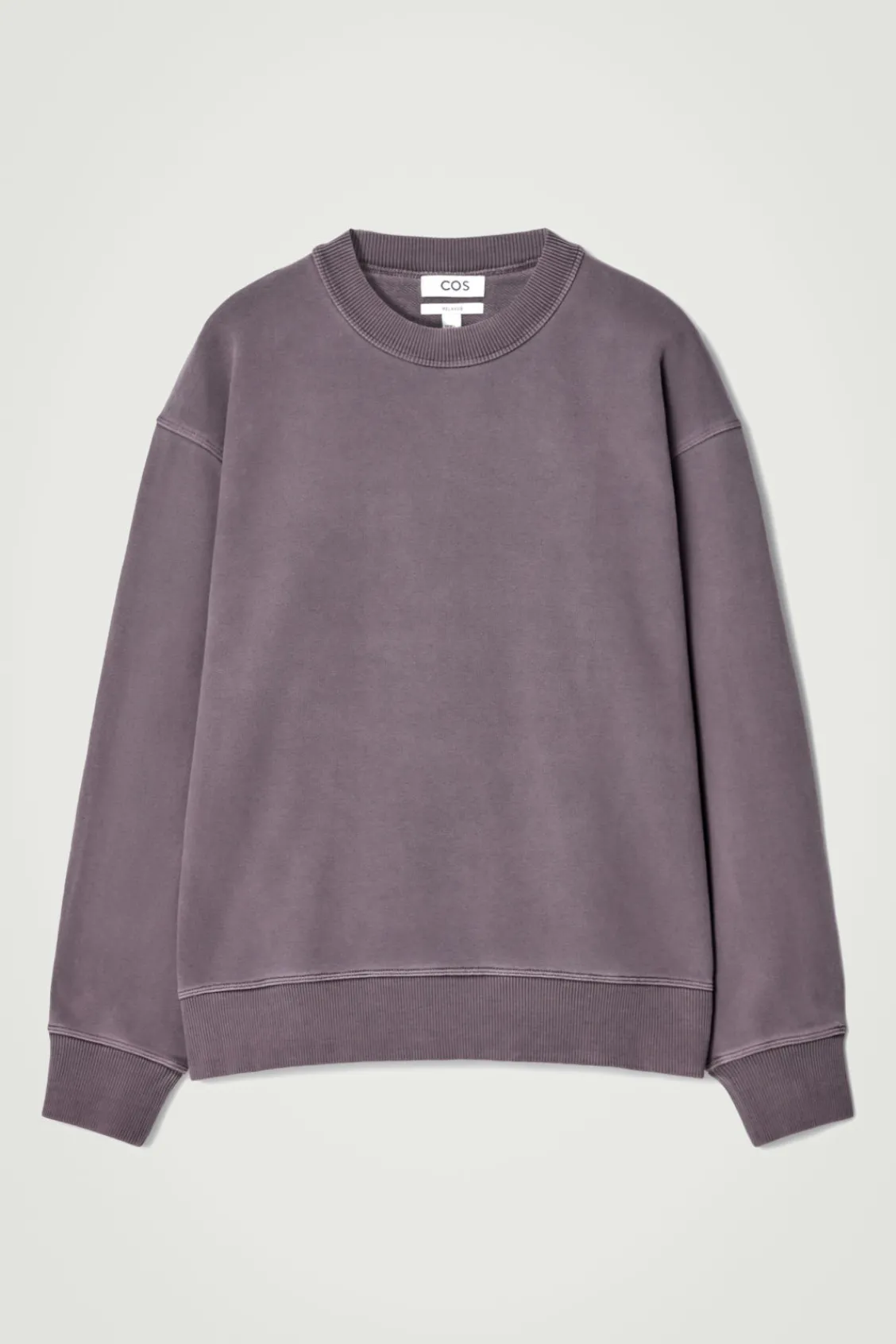 COS FADED MOCK-NECK SWEATSHIRT- Sweatshirts & Hoodies