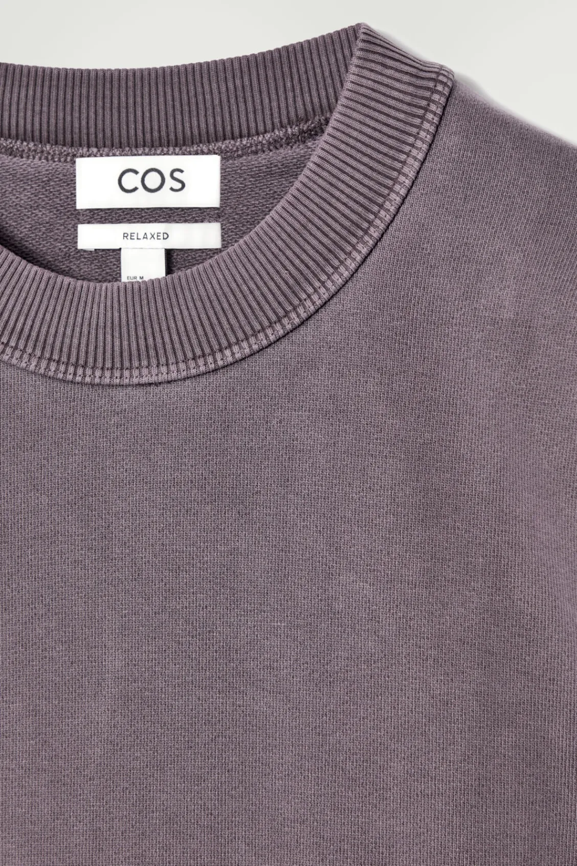 COS FADED MOCK-NECK SWEATSHIRT- Sweatshirts & Hoodies
