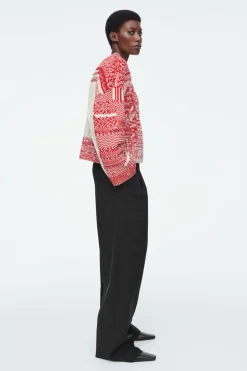 COS FAIR ISLE WOOL AND CASHMERE SWEATER-Women Cashmere | Sweaters & Cardigans