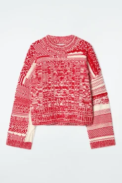 COS FAIR ISLE WOOL AND CASHMERE SWEATER-Women Cashmere | Sweaters & Cardigans