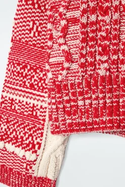 COS FAIR ISLE WOOL AND CASHMERE SWEATER-Women Cashmere | Sweaters & Cardigans