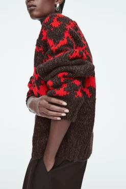COS FAIR-ISLE WOOL SWEATER-Women Tops | Sweaters & Cardigans