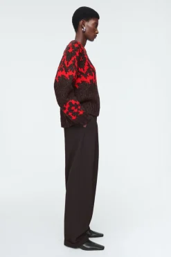 COS FAIR-ISLE WOOL SWEATER-Women Tops | Sweaters & Cardigans