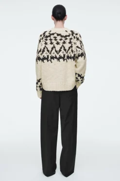 COS FAIR-ISLE WOOL SWEATER-Women Sweaters & Cardigans