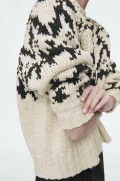 COS FAIR-ISLE WOOL SWEATER-Women Sweaters & Cardigans