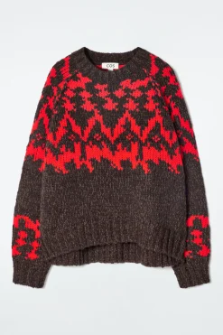 COS FAIR-ISLE WOOL SWEATER-Women Tops | Sweaters & Cardigans