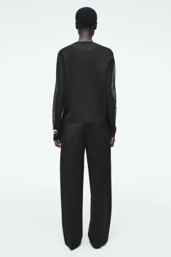 COS FINE-KNIT OMBRÉ CARDIGAN-Women Sweaters & Cardigans
