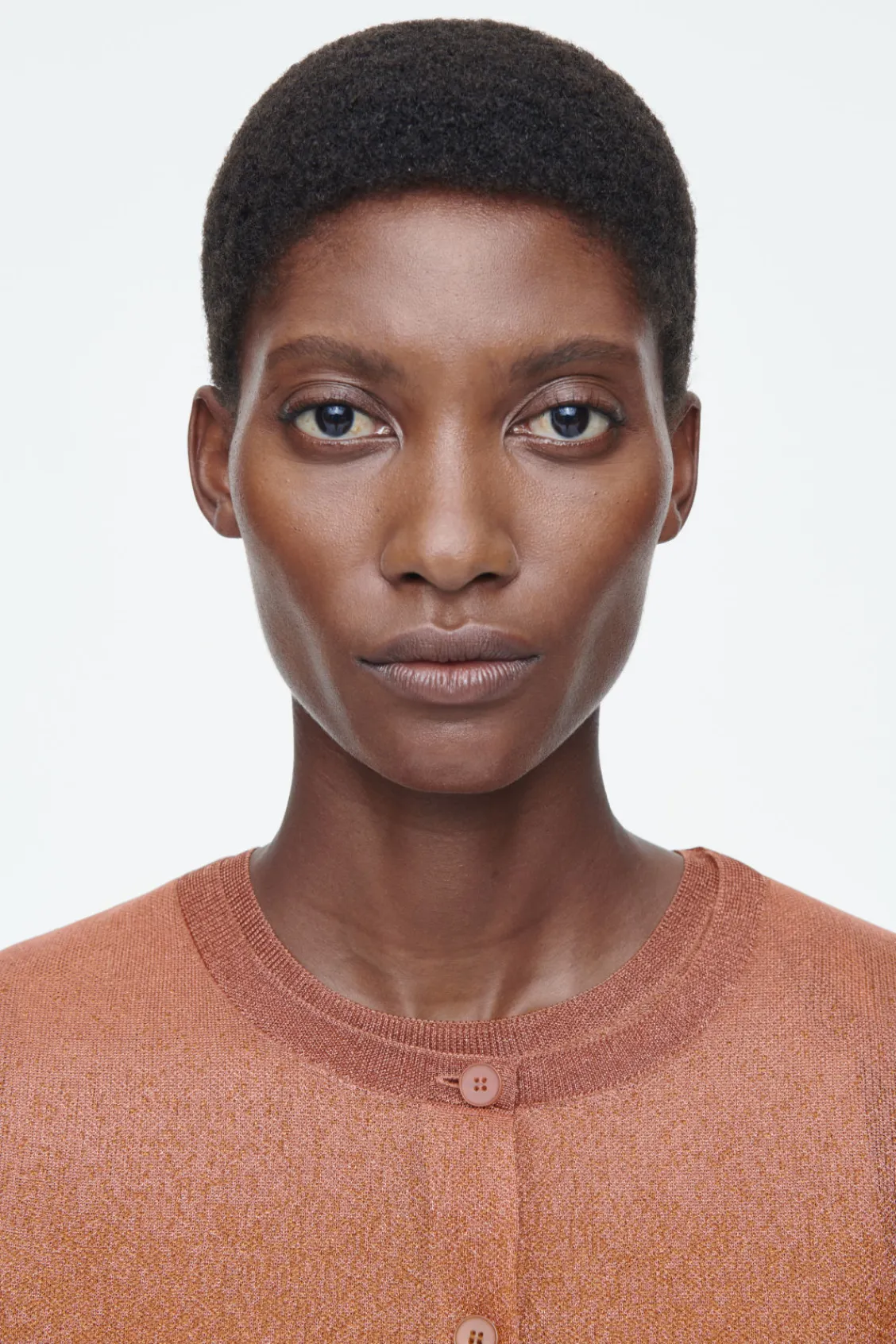 COS FINE-KNIT OMBRÉ CARDIGAN-Women Sweaters & Cardigans