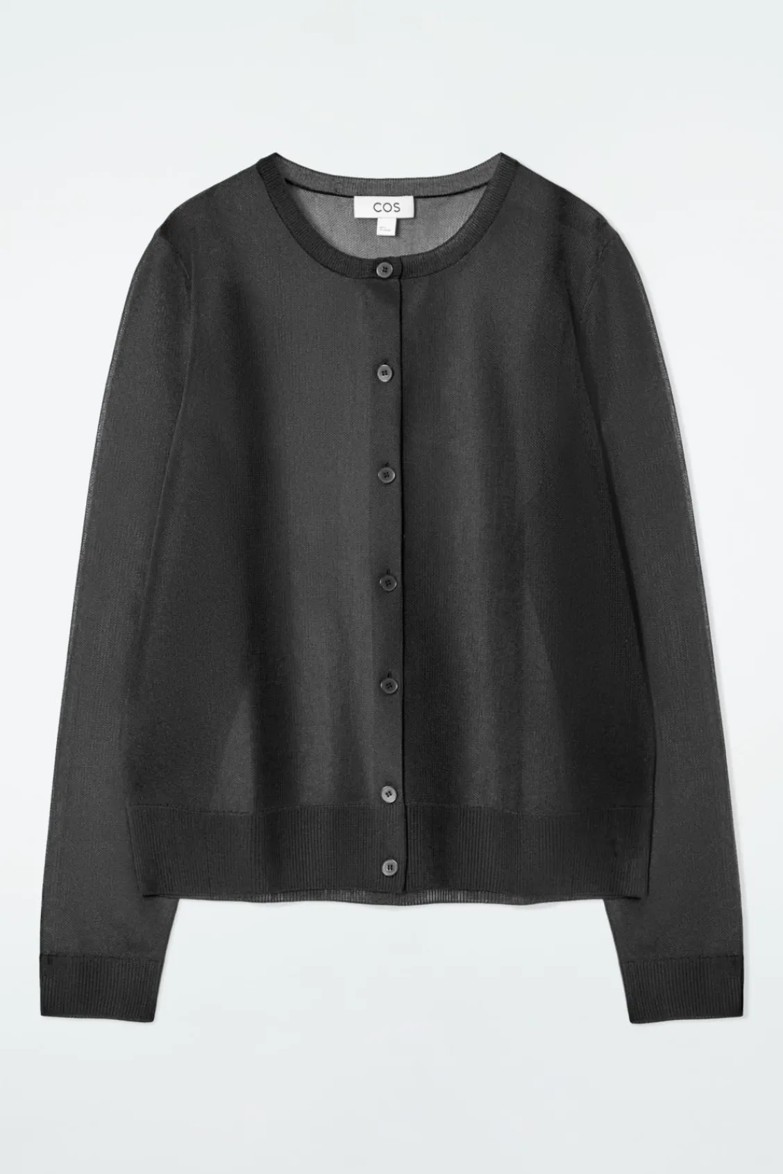 COS FINE-KNIT OMBRÉ CARDIGAN-Women Sweaters & Cardigans