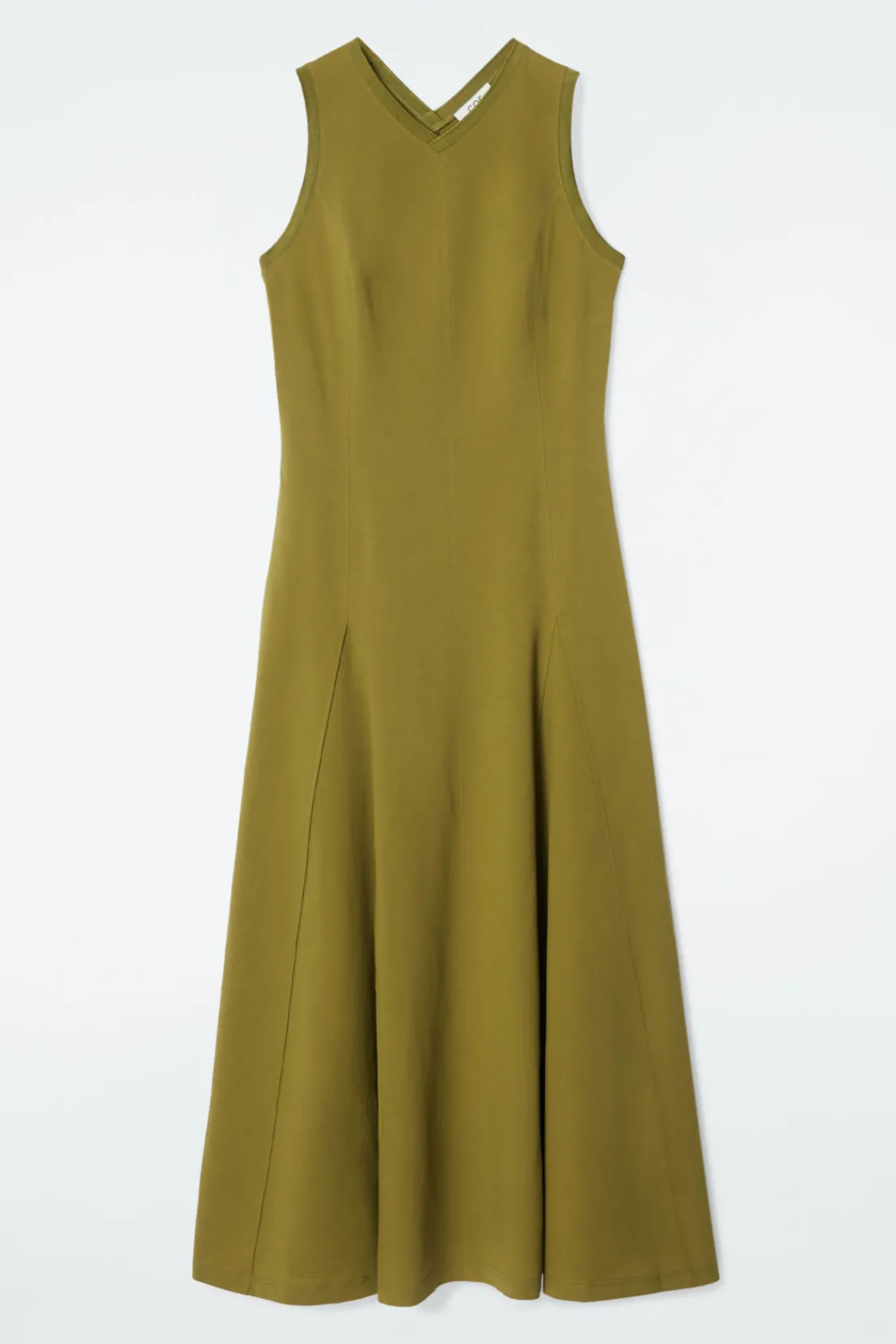 COS FLARED JERSEY MAXI DRESS-Women Dresses & Jumpsuits
