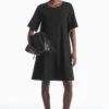 COS FLARED MINI T-SHIRT DRESS-Women Dresses & Jumpsuits