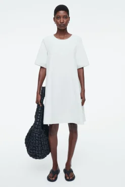 COS FLARED MINI T-SHIRT DRESS-Women Dresses & Jumpsuits