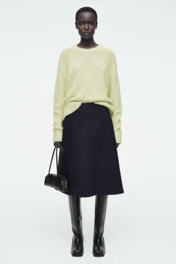 COS FLECKED MOHAIR-BLEND JUMPER-Women Tops | Sweaters & Cardigans