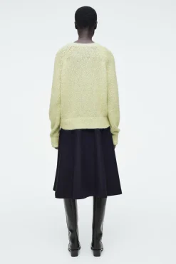 COS FLECKED MOHAIR-BLEND JUMPER-Women Tops | Sweaters & Cardigans